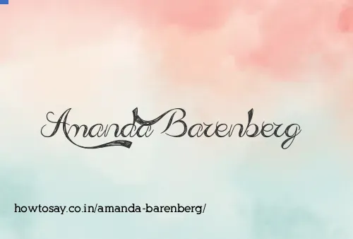 Amanda Barenberg