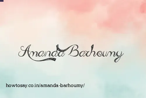 Amanda Barhoumy