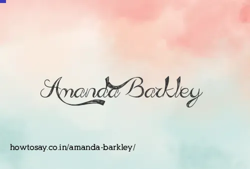 Amanda Barkley
