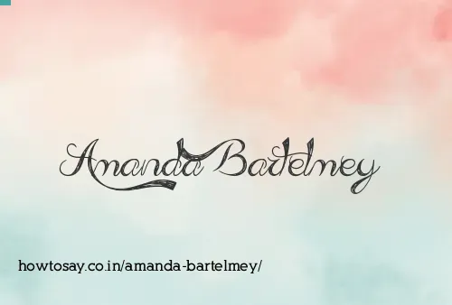 Amanda Bartelmey