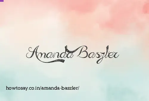 Amanda Baszler