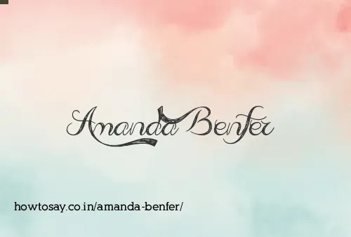 Amanda Benfer