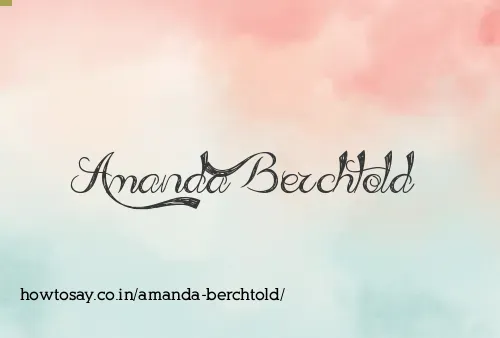 Amanda Berchtold