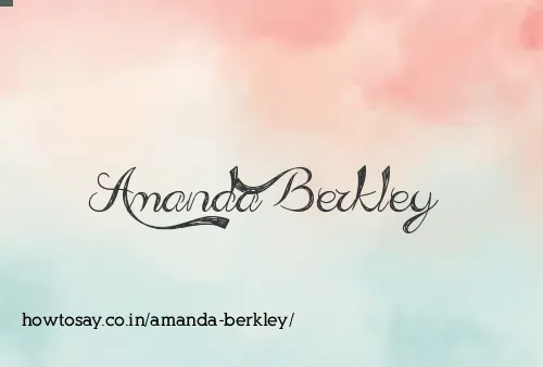 Amanda Berkley
