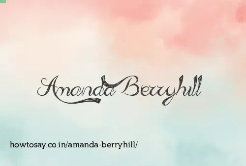Amanda Berryhill