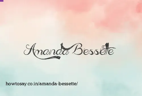 Amanda Bessette