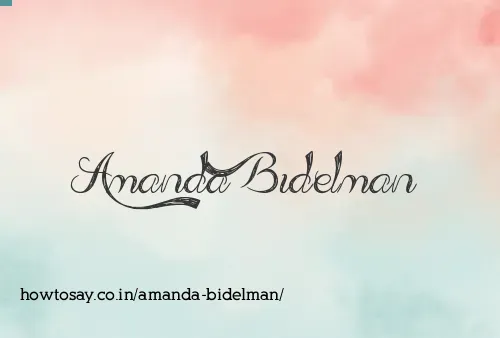 Amanda Bidelman