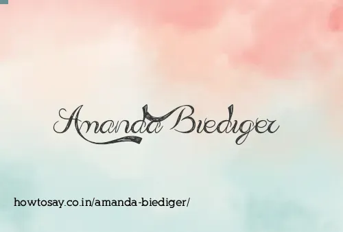 Amanda Biediger