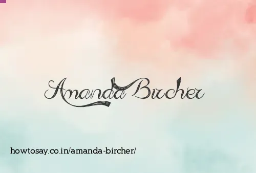 Amanda Bircher