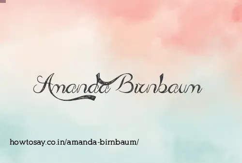 Amanda Birnbaum