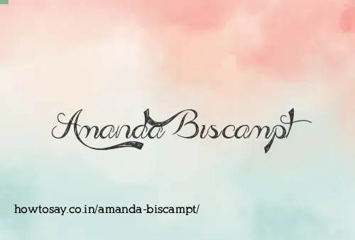 Amanda Biscampt