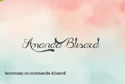 Amanda Blisard