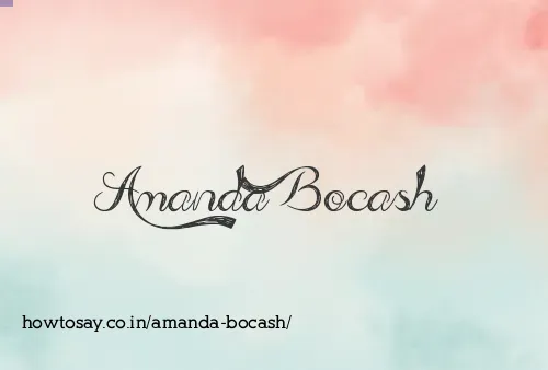 Amanda Bocash