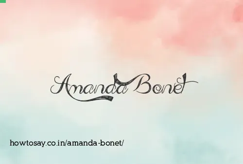 Amanda Bonet