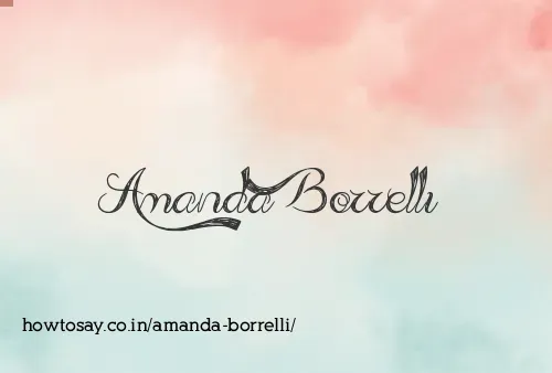 Amanda Borrelli
