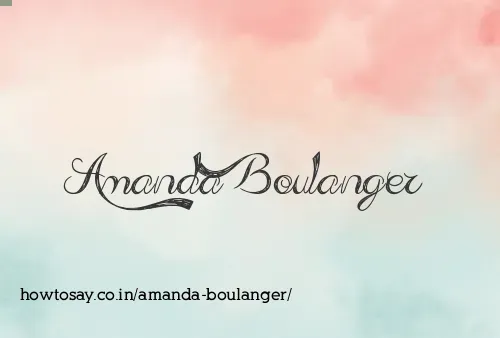 Amanda Boulanger