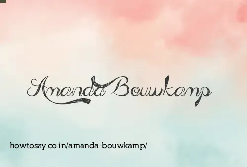 Amanda Bouwkamp