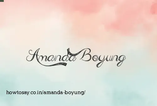 Amanda Boyung