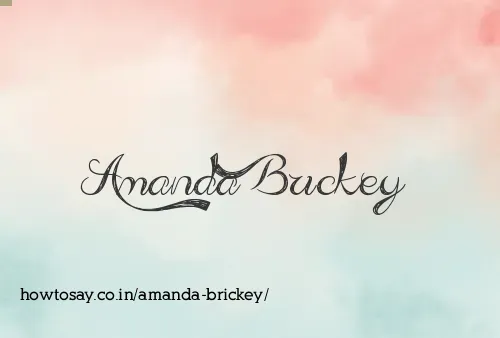 Amanda Brickey
