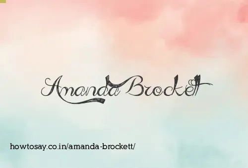 Amanda Brockett