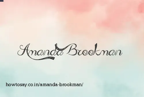 Amanda Brookman