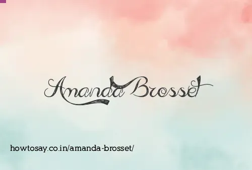 Amanda Brosset