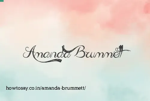Amanda Brummett