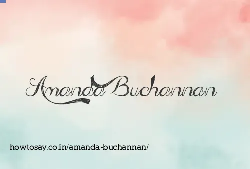 Amanda Buchannan