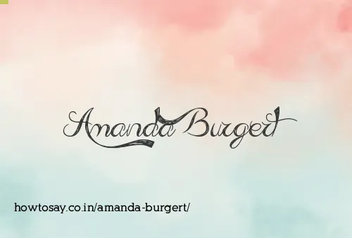 Amanda Burgert