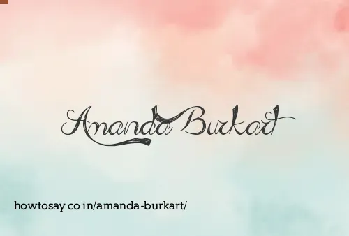 Amanda Burkart