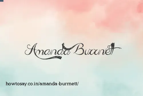 Amanda Burrnett