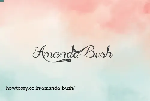 Amanda Bush
