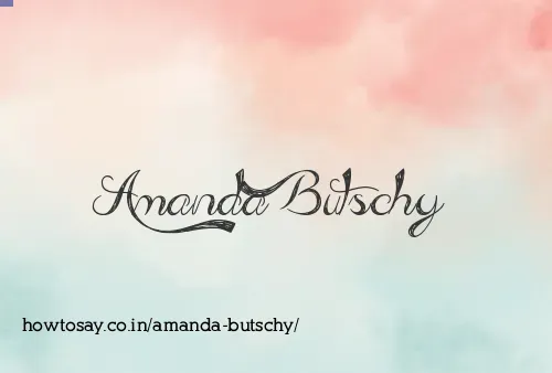 Amanda Butschy