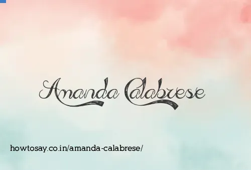 Amanda Calabrese