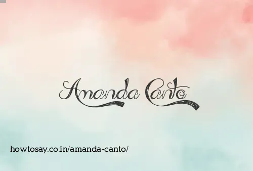 Amanda Canto