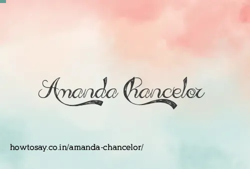 Amanda Chancelor