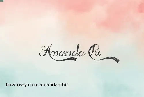 Amanda Chi