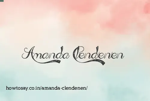 Amanda Clendenen
