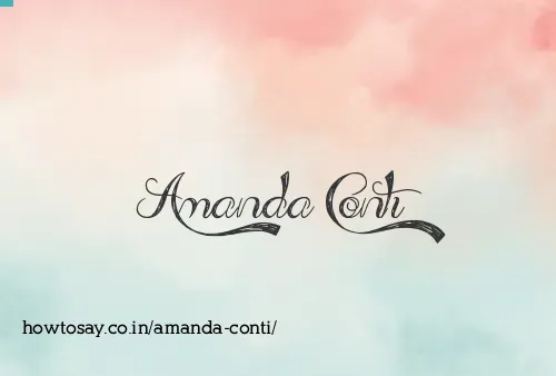 Amanda Conti