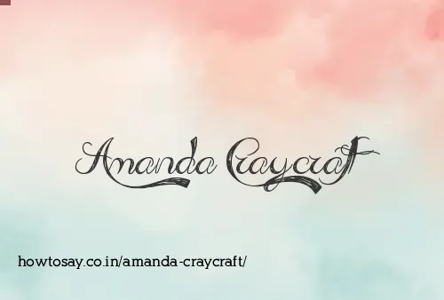 Amanda Craycraft