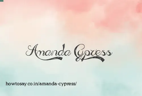 Amanda Cypress