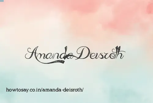 Amanda Deisroth