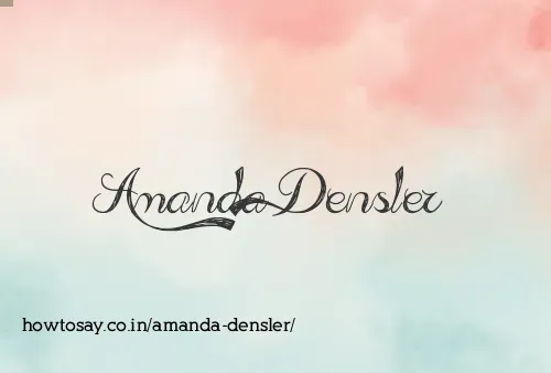 Amanda Densler