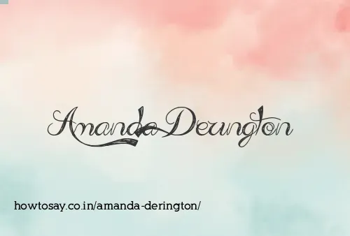 Amanda Derington