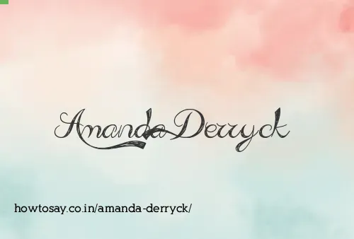 Amanda Derryck