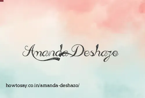 Amanda Deshazo