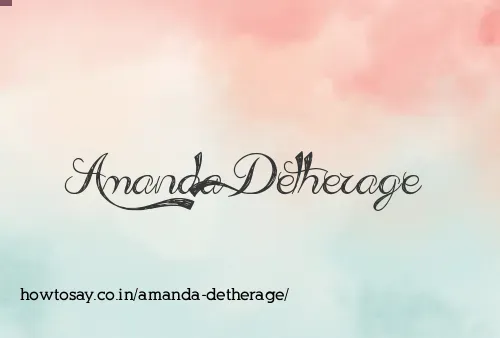 Amanda Detherage