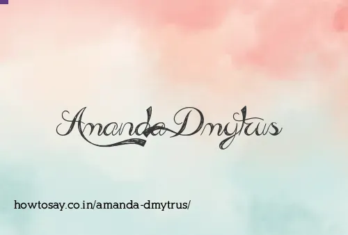 Amanda Dmytrus