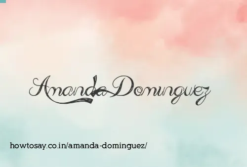 Amanda Dominguez