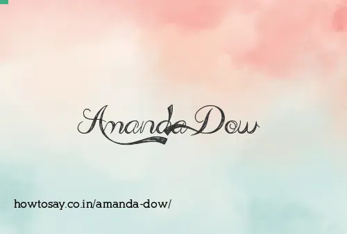 Amanda Dow